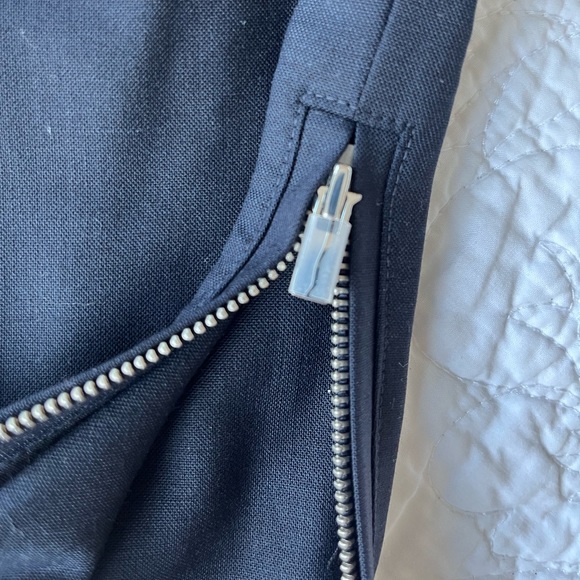 TIBI navy wool quilted pants - Picture 5 of 9